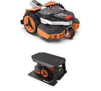 Paquete Promocional - Robot cortacésped + Garaje: WORX Landroid Vision M600 Robot cortacésped Inteligente WR206E.1 sin Cable delimitador Incl.