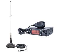 Paquete Radio CB PNI Escort HP 9001 Pro ASQ Ajustable, Am-FM, 12V, 4W + CB Antena PNI ML100, 26-30MHz, 250W, 100cm, 125mm imán Incluido