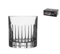 Paquete RCR De 6 Vasos De Vidrio Modelo Timeless Con Capacidad De Cl 31