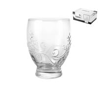 Paquete Royal Leerdam De 6 Vasos De Vidrio Transparente Con Capacidad Hasta