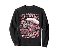 Paquete Sarcástico de Desastre de Tren Gracioso Sudadera
