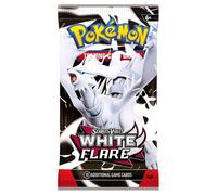 Paquete Sellado De Refuerzo Flare Blanco Scarlet Y Violet De Pokémon TCG Inglés