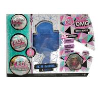 Paquete sorpresa de invierno LOLOMG de MGA Entertainment: 1 ICY Girl, 1 Brrr BB, 1 Lils, 1 Fluffy Pets, 1 globo de purpurina (1502051)