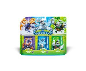 Paquete triple de personajes de Skylanders SWAP Force: Mega Ram, Spyro, Blizzard, Chill, Zoo, Lou
