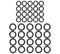 Paquete variado de juntas tóricas con un total de cuarenta unidades hechas para adaptarse a la mayoría de modelos estándar de alto rendimiento para lavadoras a presión