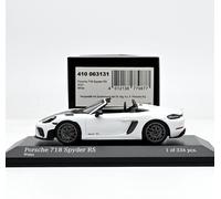Minichamps 410063131 - Porsch. Spyder RS White with Weissach Package 2023 - Escala 1/43 - Coche en Miniatura