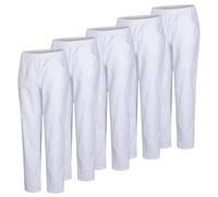 Paquetes de 5 Unidades - PANTALÓN Sanitarios Unisex Cintura ELÁSTICA UNIFORMEES Sanitarios 5-8312