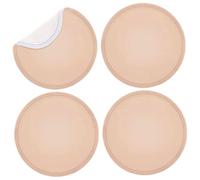 Paquetes de aceite de ricino para senos, 4 almohadillas reutilizables de aceite de ricino suaves de 9, 5 pulgadas, envoltura orgánica impermeable a prueba de fugas para dormir relajante..