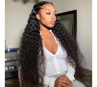 Paquetes de cabello humano, Tejido de cabello humano brasileño, 1 paquete, rizado y(30inch)