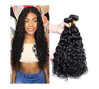Paquetes de cabello Malasia Bundles de ola de agua 12-40 pulgadas Olada de agua sin procesar paquetes de cabello humano Extensiones de cabello (Size : Remy Hair, Color : 14 14 14 14)