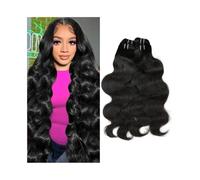 Paquetes de Cabello Paquetes de cabello humano vietnamita con ondas corporales de 10 a 28 pulgadas, extensiones de cabello sin procesar, 1/3/4 piezas Extensiones de Cabello(26 26 26 26)