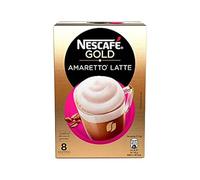 Paquetes de café instantáneo | Nescafé | Oro Amaretto Latte 8 Stuks | Peso Total 140 grams