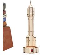 Paquetes De Construcción De Modelos Para Educación - Montaje De Madera Para Niños Y Adolescentes, Incluye Alternancia Día/Noche, Modelos Geosincrónicos Satélite Y Cohetes Artificiales, Divertido Proj