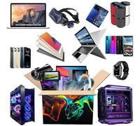 Paquetes De Correo No Reclamados En Cajas De Videojuegos Diarias, Envases De Cartera De Productos ElectrNicos De Almac,Regalos De Cumpleaños, Regalos De Vacaciones,t6h