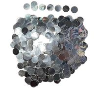 Paquetes de decoraciones de fiesta, 50/100 g, confeti con purpurina para fiesta de globos, confetis metálico, relleno de manualidades, decoración de boda, cumpleaños, oro, plata, azul, rosa (plata