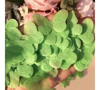 Paquetes de decoraciones de fiesta, papel biodegradable para boda, mariposas blancas, confeti, mariposas para 10 invitados (4 unidades)