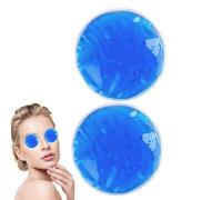 Paquetes de hielo de gel - Bloques de gel instantáneos, bandejas de terapia fría | Paquetes de compresas reutilizables para aclarar el cuidado de la piel, dolor muscular, hinchazón ocular, solución de