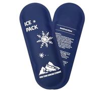 Paquetes de hielo de gel flexibles, reutilizables para frío y caliente, compresas de hielo de gel frío, buen control de temperatura, uso duradero, 19,3 x 7 cm, para uso doméstico y deportivo