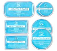 Paquetes de hielo de gel reutilizables calientes y fríos para lesiones | Compresa fría, paquete de hielo, paquetes de hielo de gel, paquete frío, paquete de hielo de gel, paquetes fríos para lesiones