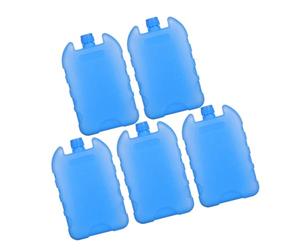 Paquetes de hielo for refrigeradores, 5 unidades, enfriadores aire portátiles y reutilizables for un enfriamiento eficiente en casa, oficina, viajes, bolsas almuerzo, acondicionadores ventiladores