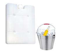 Paquetes de Hielo más fríos: enfriadores Resistentes de Larga duración, Paquetes fríos portátiles y Ligeros para congelador, Caja de de Placa de Hielo para Bolsas de Almuerzo más frías,