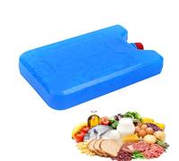 Paquetes de hielo - Paquetes fríos | Bloques congeladores reutilizables de larga duración | Paquete de congeladores que ahorran espacio para camping, playa, picnic, viajes de verano, mantiene