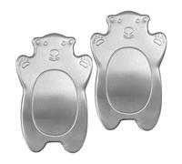 Paquetes de hielo para enfriador, bandeja de enfriamiento reutilizable de acero inoxidable, de hielo para camping, senderismo, picnic, viajes, playa, gimnasio, sándwich de leche