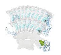 Paquetes de hielo para envío, hojas pequeñas reutilizables para paquetes de hielo seco, 20 paquetes, paquete de hielo para envío de alimentos congelados, mantiene los alimentos frescos y bebidas frías