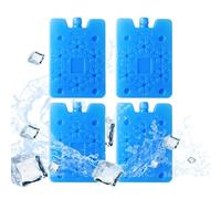 Paquetes de hielo para lonchera 4 piezas portátiles reutilizables en una