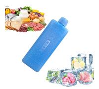Paquetes de Hielo para Refrigerador - Refrigeración De Bebidas Reutilizable | Pequeños Bloques Refrigerantes Para Refrigeradores - Para Viajeros Camping Oficina Casa Picnic Senderismo Escuela Playa