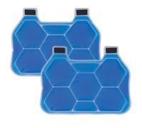 Paquetes de hielo refrigerantes, incluye 2 paquetes de carga, compatibles con chalecos de refrigeración Ergodyne Chill Its, L/XL
