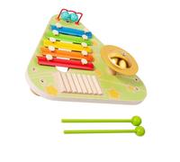 Paquetes de juguetes de percusión de madera multisensoriales para niños pequeños que fomentan la creatividad musical y crecimiento cognitivo Juguete musical de madera seguro para niños pequeños
