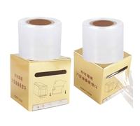 Paquetes de película preservativa desechable ceja tatuaje plástico abrigo con microblading para profesionales cejas labios permanente maquillaje, Disposable Eyebrow Tattoo Plastic Wrap