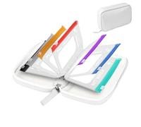 Paquetes de píldoras con cremallera - de accesorios reutilizables, Fourteen Compartment Keeper, Compact Vitamin Carrier | Reliable Suplement Wallet, for Regular Weekly Mensual Routine Wellness