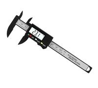 Paquimetro Calibrador Vernier digital de 0 a 100 mm electrónico Regla Herramientas medición for carpintería Calibre(Without battery)