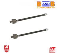 PAR 2 FEBI 46299 TRACK ROD TIE ROD AJUSTADOR 325MM M14x1.5 CON TUERCAS DE...