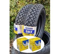Par 2 Neumáticos para Camioneta Abeja 50 100/90/10 S83 + Cámaras Michelin Set