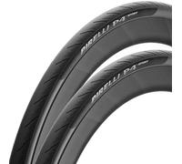 Par (2 unidades) Cubierta Bicicleta P4 Sport Techbelt Negro 700x24
