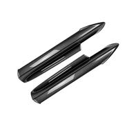 Par Alerones Divisores Parachoques Delantero para Serie 3 E90 Y E91, para M-Tech 320i Y 330i 4 Puertas 2005-2008 Cubierta Divisora Lateral(Carbon Fiber Look)