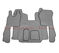 Par Alfombrillas + Tapa Cubre Ecopiel Gris Para Scania R De 2010 Automático