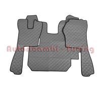 Par Alfombrillas + Tapa Cubre en Ecopiel Gris Para Scania Serie R Sino Al 2010