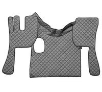 Par Alfombrillas + Tapa Cubre en Ecopiel Gris Volvo Fh De 2002 AL2012 Manual