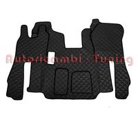 Par Alfombrillas + Tapa Cubre en Ecopiel Negro Para Scania R De 2010 Manual