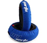 Par Calentadores Neumáticos Moto Azul Manta Caliente Neumático 110-120/R17 + 180-200/R17 80 grados