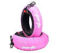 Par Calentadores Neumáticos Moto Rosa Manta Calentador Neumático 110-120/R17 + 180-200/R17 80 grados