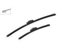 Par Cepillos Limpiaparabrisas Ant. BOSCH para Chevrolet Matiz (2004- >2005) 0,8