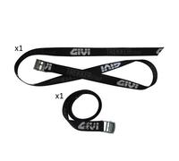 Par Correas GIVI s351 para Bauletto / Bolsa Trasero Moto, Universal, Negra