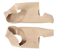 par Corrector de juanetes Calcetines de pedicura Hallux Valgus Tirantes ortopédicos Separador de dedos Herramienta para el cuidado de los pies Color de la piel(S:32-36)