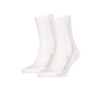 Par De 2 Calcetines Cortos Head Performance Crew Blanco