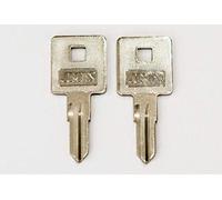 Par de 2 llaves nuevas para artesanos, búsquedas, kobalt, Husky, cajas de herramientas. Key Code Series 8001 to 8223. Llave de repuesto precortada a código por keys22